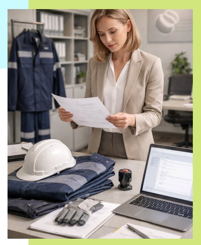 Сертификация спецодежды в Прокопьевске от 7236 р. | Алешин-Прк