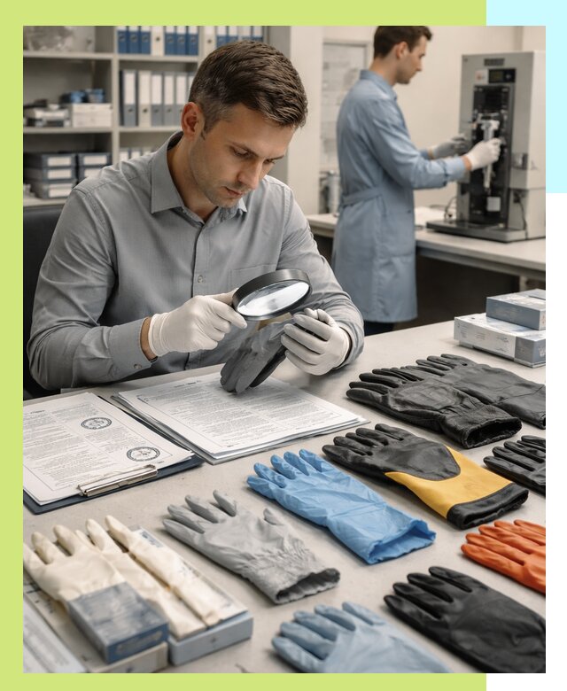 Сертификация перчаток и средств защиты продукции в Прокопьевске