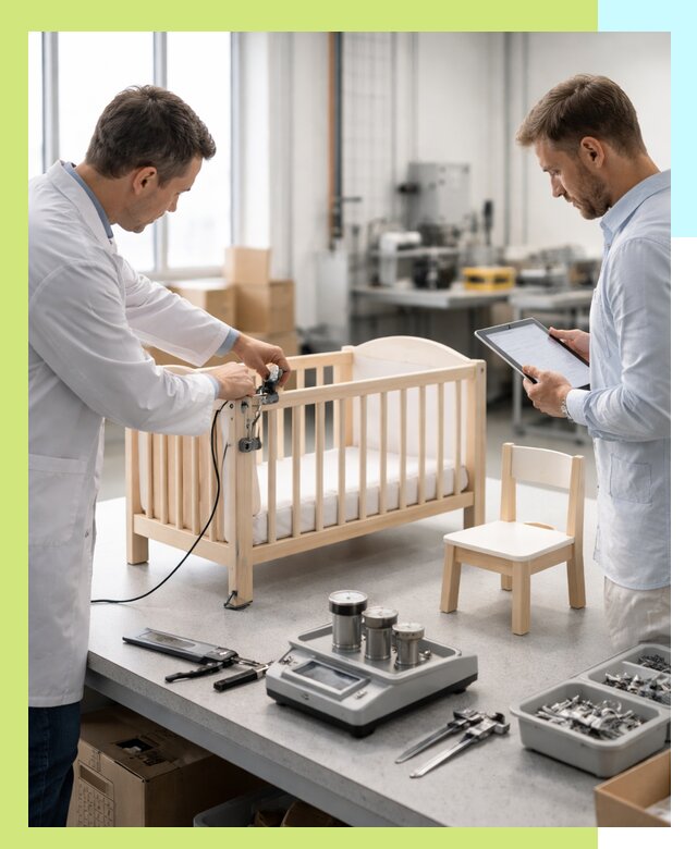 Сертификация детской мебели и проверка безопасности в Прокопьевске