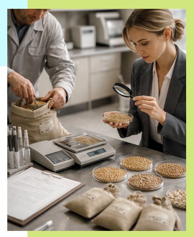 Сертификация зерна в Прокопьевске по цене от 15506 р. | Алешин-Прк