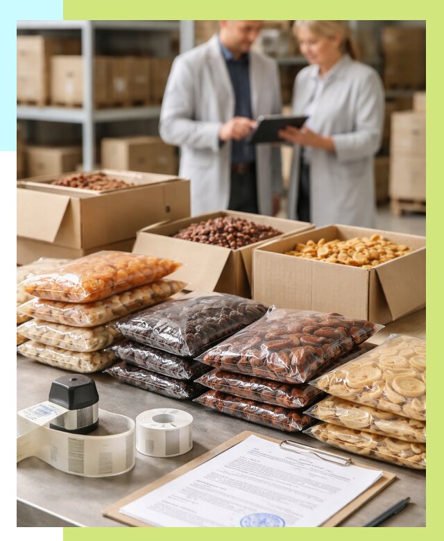 Сертификация сухофруктов в Прокопьевске от 12404 р. | Алешин-Прк под ключ