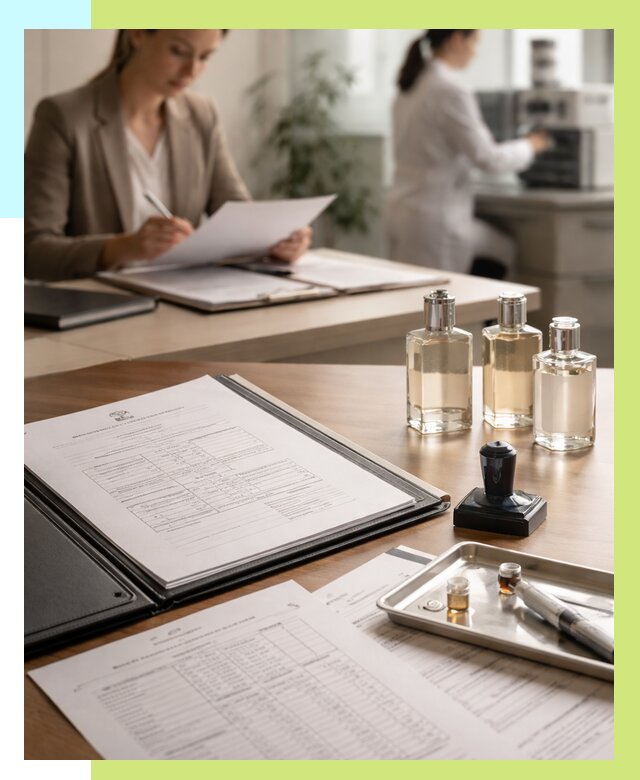 Сертификация парфюмерии в Прокопьевске от 15506 р. | Алешин-Прк