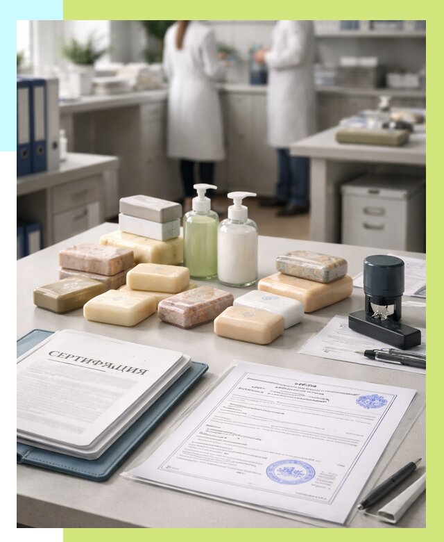 Сертификация мыла и сертификат на мыло в Прокопьевске от 12404 | Алешин-Прк