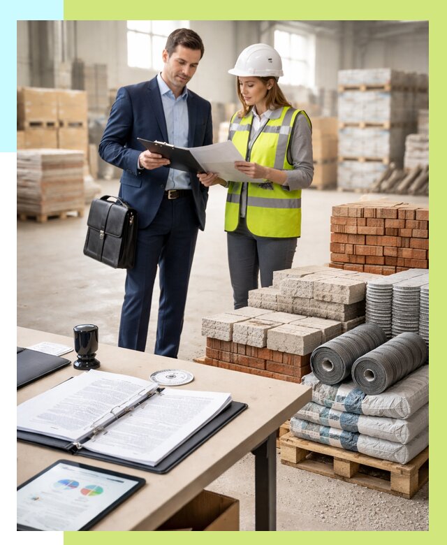 Сертификация строительных материалов в Прокопьевске от 20674 р. Алешин-Прк