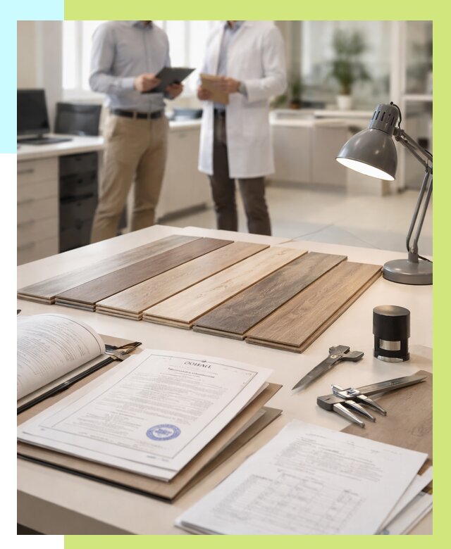 Сертификация ламината в Прокопьевске от 18607 р. под ключ | Алешин-Прк