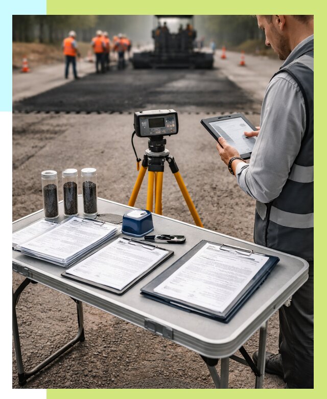 Сертификация асфальта в Прокопьевске от 25843 р. | Алешин-Прк