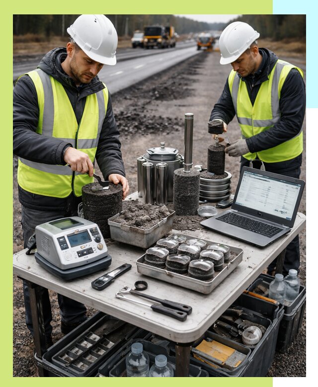 Сертификация асфальта: испытания и подтверждение в Прокопьевске