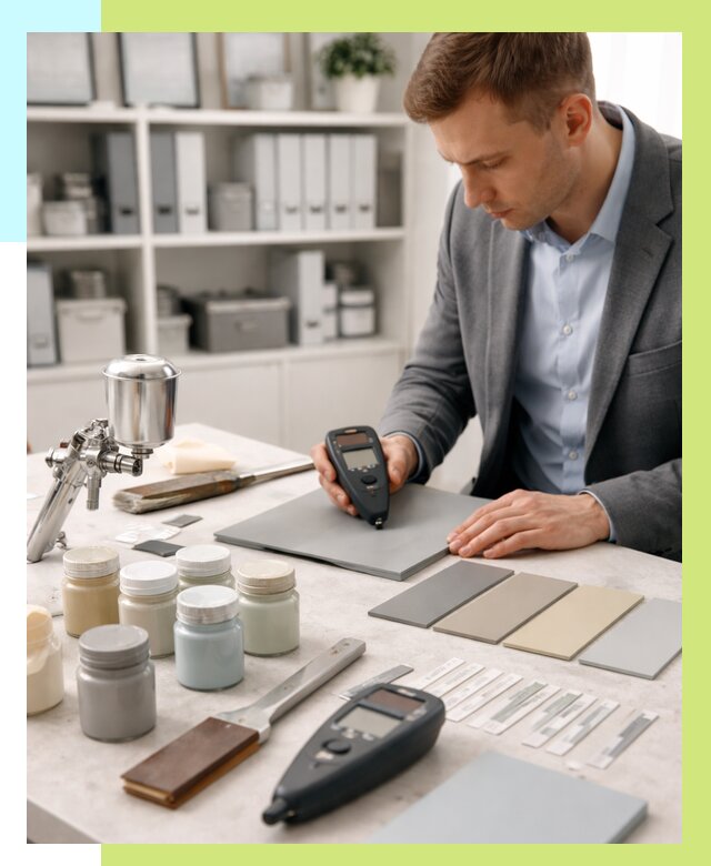 Сертификация краски в Прокопьевске от 25843 р. | Алешин-Прк центр