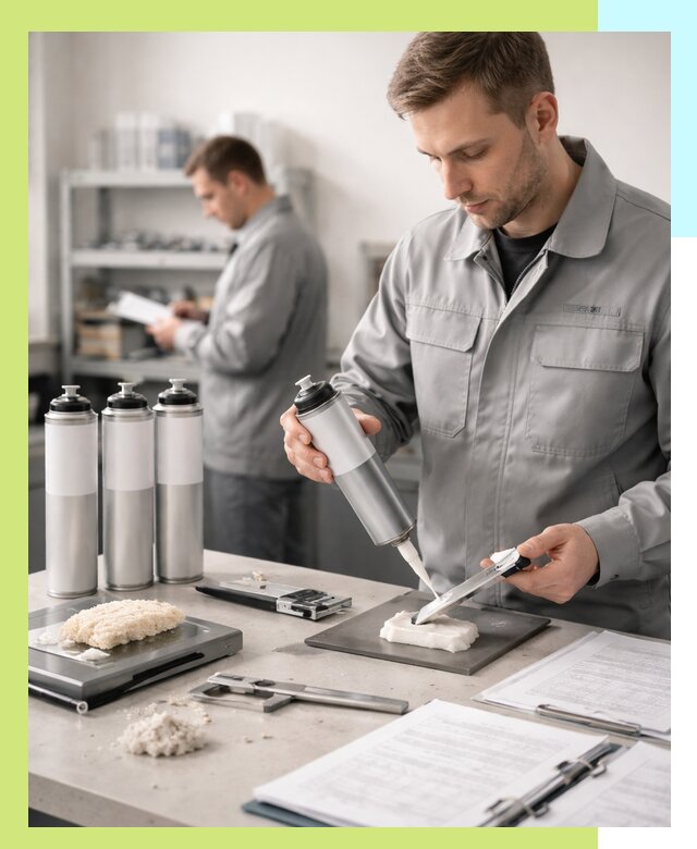 Сертификация монтажной пены и соответствие стандартам в Прокопьевске