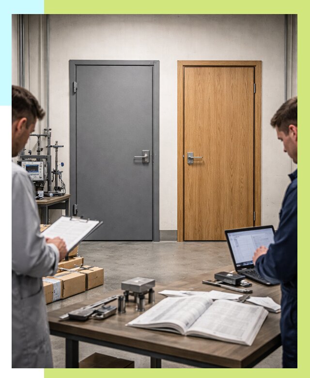 Сертификация дверей в Прокопьевске от 8270 р. под ключ | Алешин-Прк