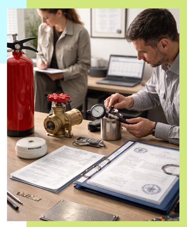 Сертификация пожарного оборудования в Прокопьевске от 15506 р.|Алешин-Прк