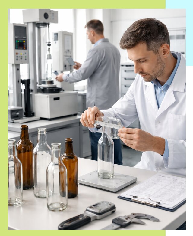 Сертификация стеклянных бутылок и сопутствующей упаковки в Прокопьевске