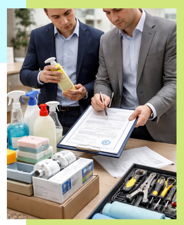 Сертификация хозяйственных товаров в Прокопьевске, от 18607 р. |Алешин-Прк