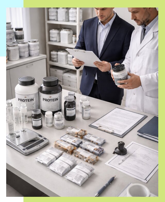 Сертификация спортивного питания в Прокопьевске от 15506 р., Алешин-Прк