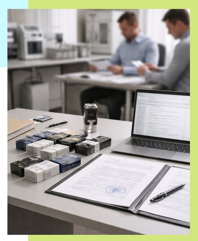 Сертификация сигарет под ключ в Прокопьевске от 46517 р. | Алешин-Прк