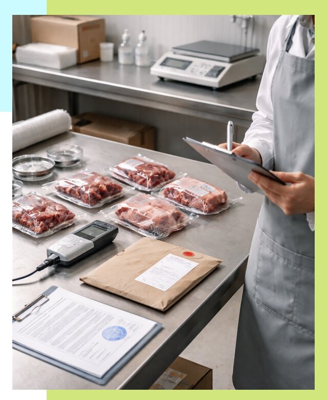 Сертификат на мясо и декларация в Прокопьевске от 8786 р. | Алешин-Прк