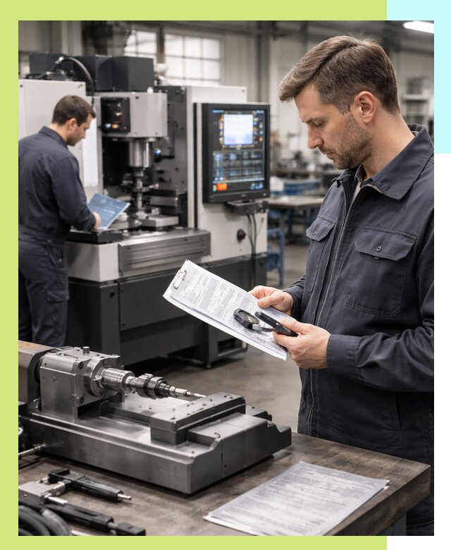 Сертификация станков: оформление документов и испытания в Прокопьевске