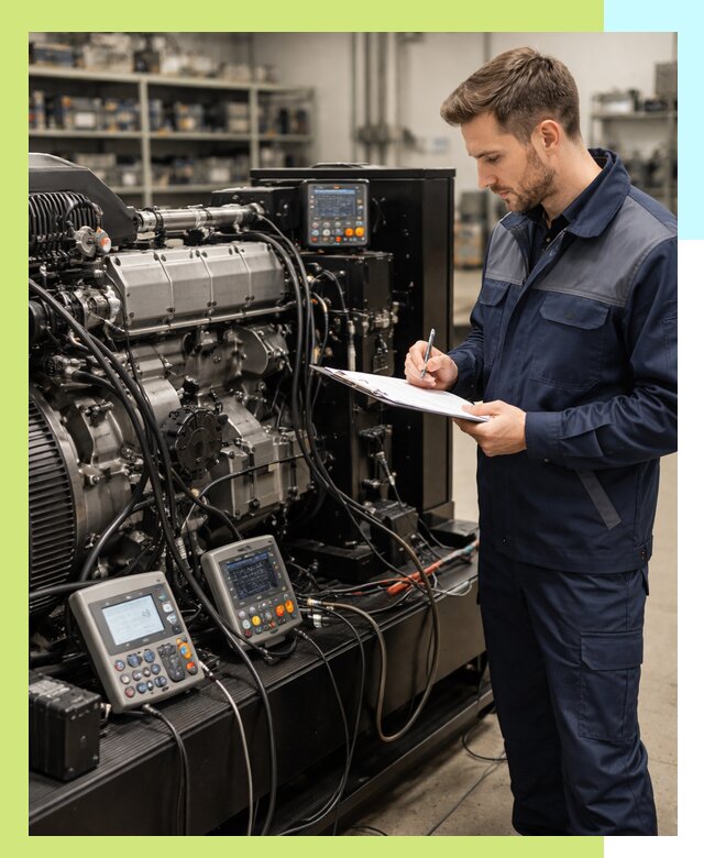 Сертификация дизельных генераторов и их оборудования в Прокопьевске