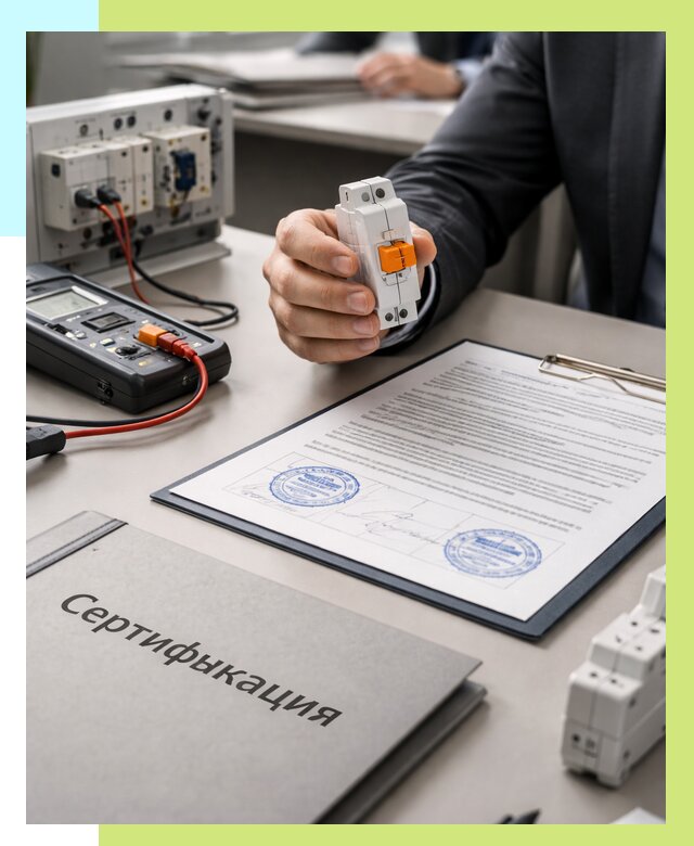 Сертификация выключателей под ключ в Прокопьевске от 15506 р. | Алешин-Прк
