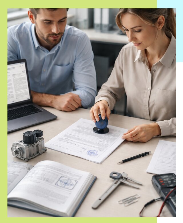 Выдача паспорта изделия и техническая экспертиза продукции в Прокопьевске