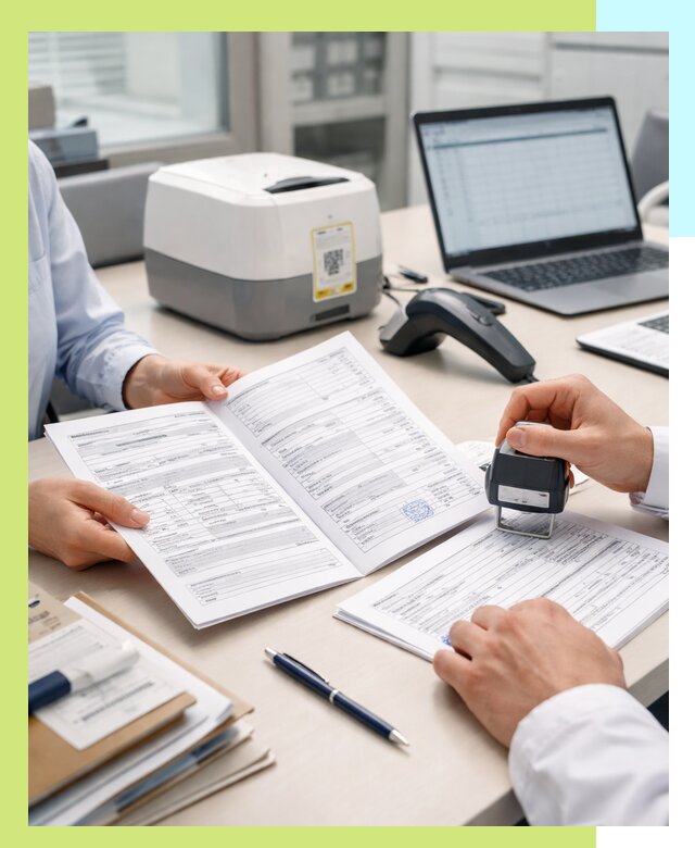 Оформление паспорта на товар и сопроводительных документов в Прокопьевске