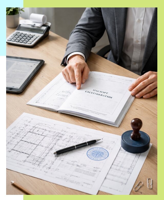 Паспорт эксплуатации в Прокопьевске под ключ от 4652 р. Алешин-Прк