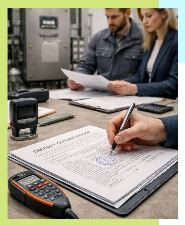 Оформление паспорта эксплуатации оборудования в Прокопьевске