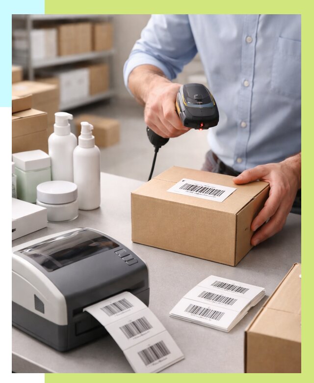 Штрихкодирование продукции в Прокопьевске от 4652 р. | Алешин-Прк