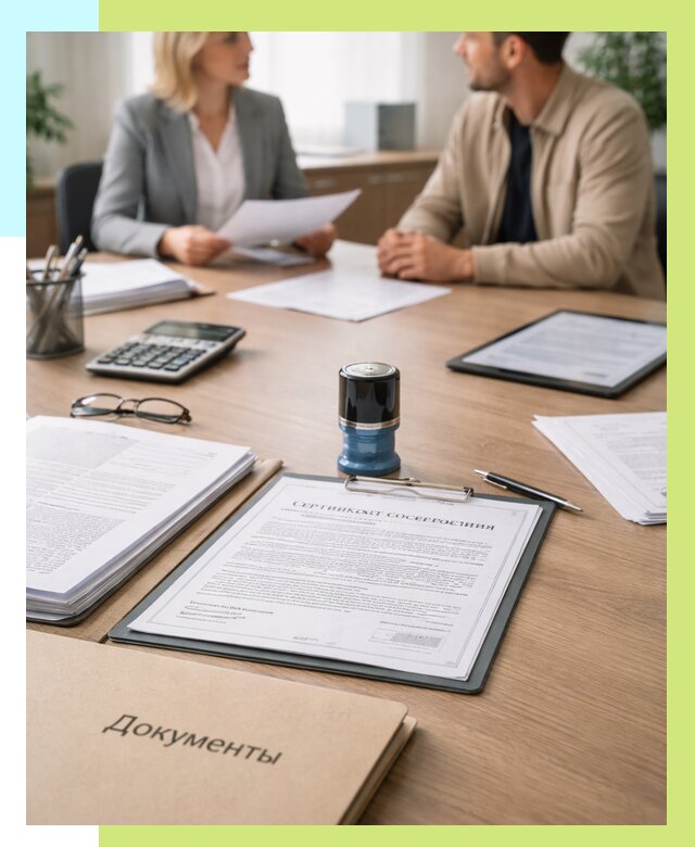 Сертификат соответствия на продукцию в Прокопьевске от 15506 р.|Алешин-Прк