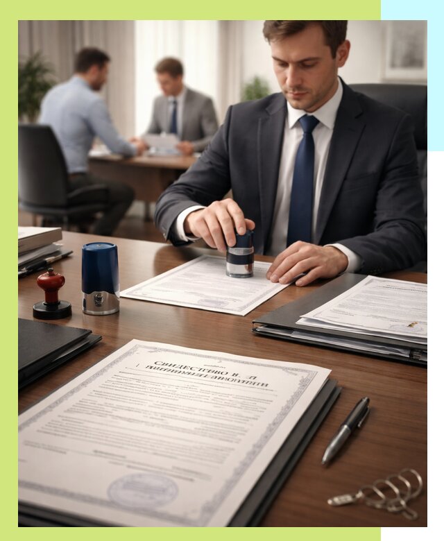 Оформление свидетельства о государственной регистрации в Прокопьевске