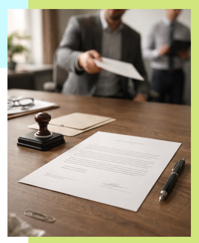 Отказное письмо по сертификации в Прокопьевске от 3618 р. | Алешин-Прк