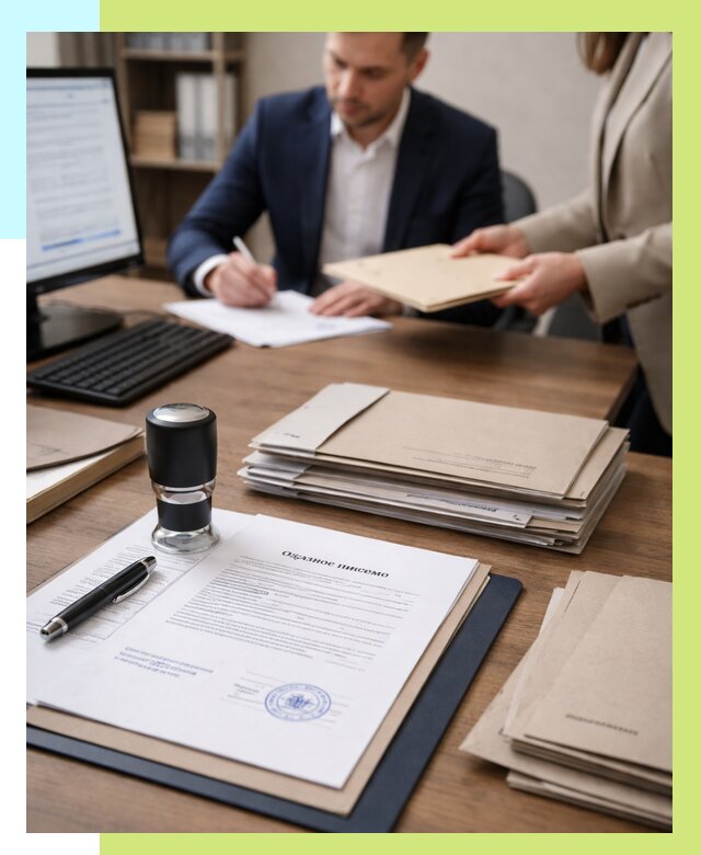 Отказное письмо для таможни в Прокопьевске от 3101 р, Алешин-Прк