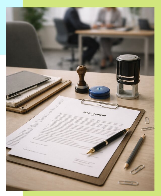 Отказное письмо для Wildberries в Прокопьевске от 2584 р. | Алешин-Прк