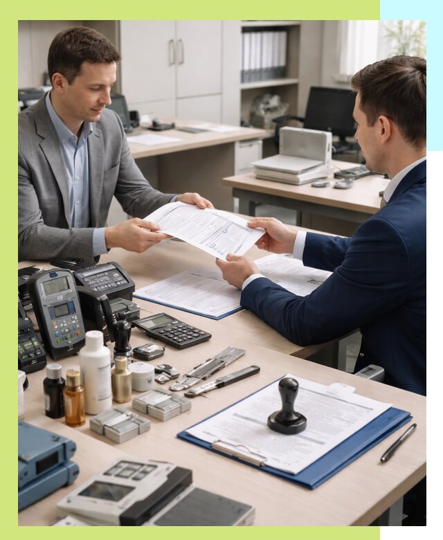 Оформление и получение заключения РЧЦ для оборудования в Прокопьевске