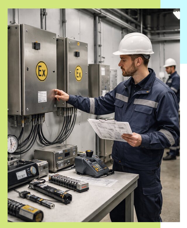 Сертификат взрывозащиты промышленного оборудования в Прокопьевске