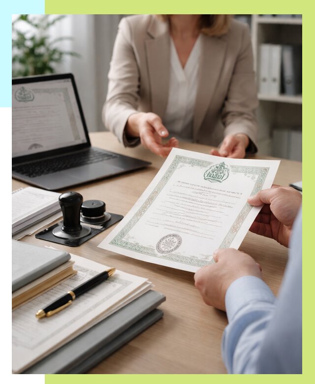 Халяль сертификат в Прокопьевске, получить от 15506 р. | Алешин-Прк