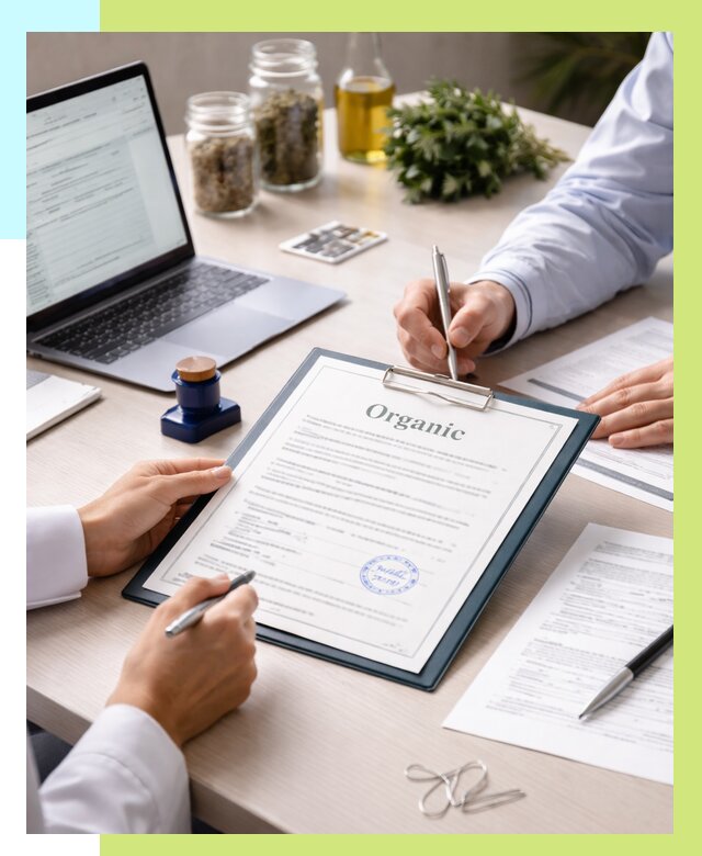 Оформление сертификат органик в Прокопьевске от 31011 р. | Алешин-Прк