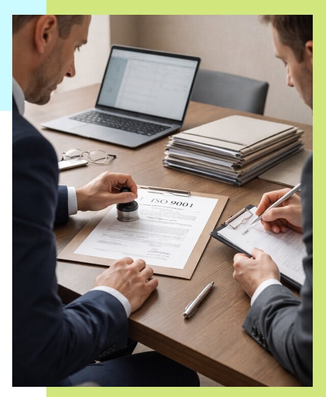 Сертификат ISO 9001 в Прокопьевске купить от 82696 р. | Алешин-Прк