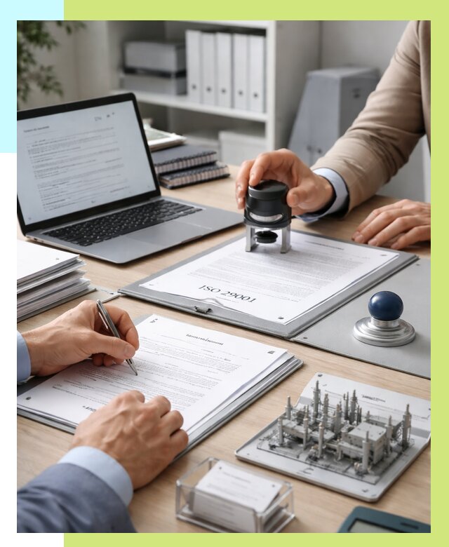 Сертификат ISO 29001 в Прокопьевске под ключ от 77528 р. | Алешин-Прк