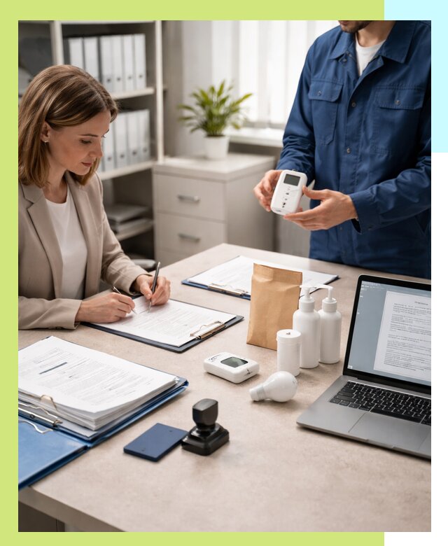 Декларирование продукции в Прокопьевске, оформление деклараций